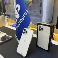 ایفون 13پرومکس 13promax باتری 100 سفید /اقساط3.5%