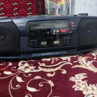 رادیو ضبط  سونی ژاپن قدیمی فلش و بلوتوث