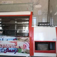 یخچال خوابیده سوپر مارکت
