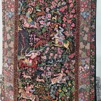قالی زرع نیم دستباف|فرش|تهران, راه آهن|دیوار