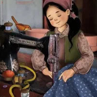 فروشنده در مزون لباس عروس