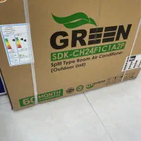کولر گازی ۲۴هزار اینورتر گرین با گارانتی اصلی|کولر گازی و فن‌کوئل|گلستان (تهران), |دیوار