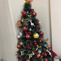 درخت کریسمس و بابا نوئل