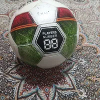 توپ فوتبال چمن