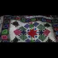 فوش بالشت نونو فوش کناره ولولی وبلوچی دوز|رختخواب، بالش، پتو|زابل, |دیوار