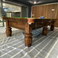 میز بیلیارد با چوب گردو