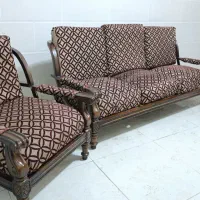 مبل نیم ست تمام چوب