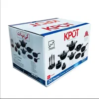 ظروف و قابلمه آشپزخانه ۲۴ پارچه kpot مدل آمیتیس