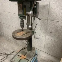 فروش دریل ستونی کم کار به همراه گیره رومیزی ویکتور