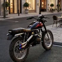 موتور سیکلت 150کاستوم بسیار خاص