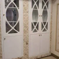 دو عدد کمد دیواری mdf محکم و سنگین