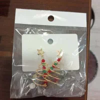 گوشواره های زیبا طرح کریسمس