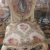 مبل ونهارخوری استیل سلطنتی درحدنو فروش فوری