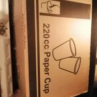یه کارتن لیوان کاغذی2000عدد