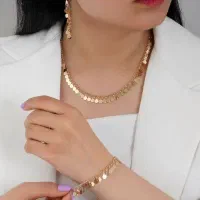 سرویس برنجی طرح طلا