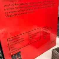 رینگ لایت نو سایز بزرگ|دوربین عکاسی و فیلم‌برداری|اصفهان, شاهزید|دیوار