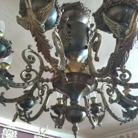 لوستر برنز|لوستر و چراغ آویز|قزوین, |دیوار