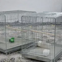 دو عدد قفس غلامی سهره وغیره نو محکم بدون استفاده