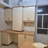 کابینت ام دی اف به همراه سینک .گاز و هود