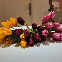 گل لاله|گل مصنوعی|کرج, باغستان|دیوار