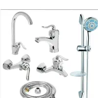 پک 6تیکه شیرآلات قاجاری مارک البرز