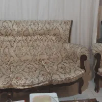 مبل سلطنتی  راحتی چوپ گردو|مبلمان خانگی و میز عسلی|سهند, |دیوار