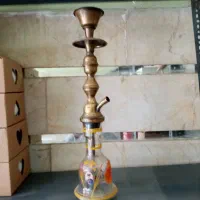 قلیان برنجی|کلکسیون اشیاء عتیقه|گلستان (تهران), |دیوار