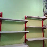 قفسه فروشگاهی سفید قرمز|فروشگاه و مغازه|قائم‌شهر, |دیوار