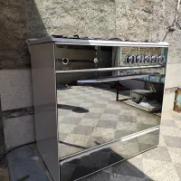 اجاق گاز طرح فر پنج شعله