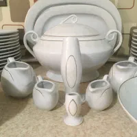 سرویس چینی ۱۲نفره مقصود نو|ظروف سرو و پذیرایی|ساوه, |دیوار