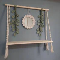 آینه جذاب گرد ،قاب آینه