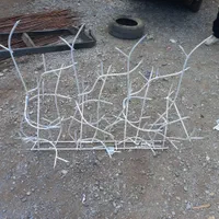 تولید حفاظ نرده روی دیوار شاخ گوزنی بوته میلگردی|خدمات پیشه و مهارت|مشهد, رده|دیوار