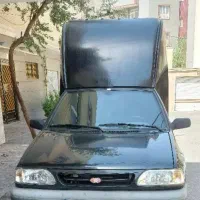 پراید وانت ۹۳(بدون رنگ و کم کار)