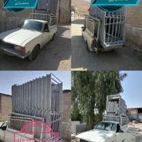 چهارچوب فلزی فرانسوی اتاقی سرویسی با پانچ جاقفلی|مصالح و تجهیزات ساختمان|شیراز, تل حسین‌آباد|دیوار