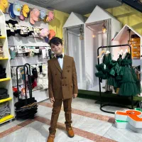 ست کت و شلوار وکفش پسرانه|کفش و لباس بچه|ساری, |دیوار