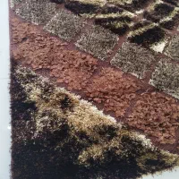 دوتخته گلیم فرش شگی اکبند|فرش|ایلام, |دیوار