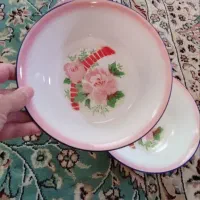 کاسه سوپ خوری وکاسه آبگوشت خوری لعابی