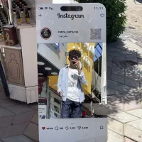 آینه طرح اینستاگرام