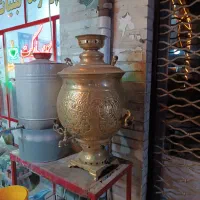 سماور برنجی ۸۰ لیتری