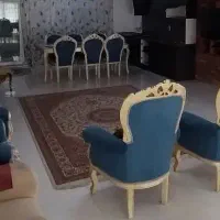 مبل دو سری. ناهار خوری . صندلی . ایینه و شمعدان|مبلمان خانگی و میز عسلی|فریدون‌کنار, |دیوار