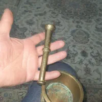 یک عدد هونگ انبر وسیعی کوچک هر سه عدد قدیمی|کلکسیون اشیاء عتیقه|اصفهان, شاهد|دیوار