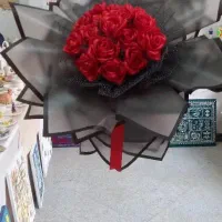 دسته گل روبانی|گل مصنوعی|ارومیه, |دیوار