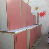کابینت بدنه فلزی ورق سنگین درب ام دی اف|آبچکان و نظمدهنده ظروف|محمدشهر, شهرک چمران|دیوار