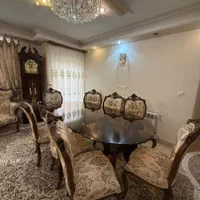 مبل استیل و میز ناهار خوری ۸ نفره در حد نو|مبلمان خانگی و میز عسلی|کرج, شهرک ولیعصر|دیوار