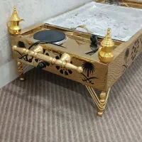 منقل استیل 1متر  در  40 سانت فروش فوری|اجاق گاز و لوازم برقی پخت‌وپز|اهواز, پردیس دو|دیوار