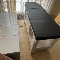 تخت فیشال مژه ترولی فلزی صندلی تابوره‌بخور سردگرم