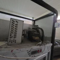 یخچال حرفه ای با سقف و نور پردازی