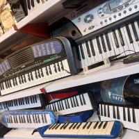 ملودیکا کالیمبا پیانو رق دف دایره تمبورین فلوت باد|سازهای بادی|مشهد, سیلو|دیوار