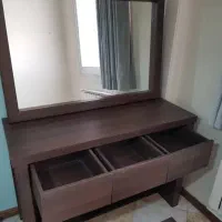 سروبیس خواب دونفره کیش چوب .کویین.