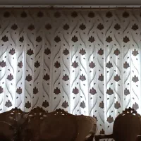 پرده پذیرایی با کنسولی وآینه|پرده، رانر، رومیزی|اراک, |دیوار